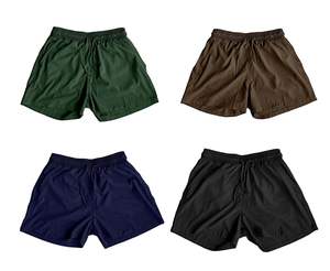 <b>Men's</b> Summer Athletic Gym <b>Shorts</b> High Street 3D Solid <b>Pattern</b> Eco-Friendly Anti-Wrinkle Drawstring Closure for Water Beach - Product Image 2