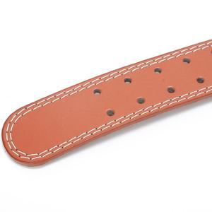 OEM al por mayor GMY Anime cuero de vaca Fitness levantamiento de pesas cinturones Unisex 13mm con logotipo personalizado 10mm de espesor para levantamiento de potencia - Product Image 3