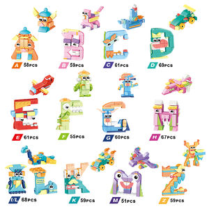 Modelo de Robot 12 en 1, Juguete de Plástico Colorido, Pequeño, para Construir, Cápsula de 75 mm, Ladrillo para Niños - Product Image 3