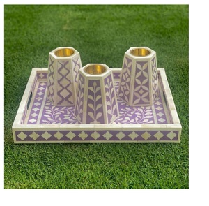 Nueva caja de mubkhar floral con incrustaciones de madera hechas a mano con bakhoor o quemador de incienso para regalar y decoración del hogar medkhan más vendidos - Product Image 1