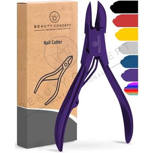 Pinces à ongles en acier inoxydable or Rose, coupe-ongles Extra tranchants de 11.5 cm avec des pinces à ongles de coupe précise pour les ongles épais - Product Image 6