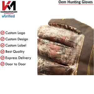 Premium Cold Weather Fleece <b>Hunting</b> <b>Gloves</b> Men Warm Durable Stretch Material Textured Palm Grip Control Harsh Conditions <b>Gloves</b> - Product Image 3