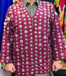 Elegante Chaleco Tradicional de Lana para Hombre, Informal, Otoñal, Sin Mangas, Bordado, para Novio, Mehndi, Eid, Cultural - Product Image 5