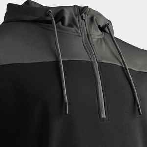 ผู้ผลิตเสื้อผ้ากีฬากลางแจ้ง ขายส่ง เสื้อฮู้ดกอล์ฟผู้ชาย แบบสวมพอดีตัว น้ำหนักเบา แห้งเร็ว คุณภาพพรีเมียม รับทำโลโก้ตามสั่ง - Product Image 3