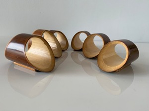 แหวนผ้าเช็ดปากทำจากไม้แนวชนบทเหมาะสำหรับการเพิ่มประสบการณ์การรับประทานอาหารของคุณด้วยองค์ประกอบจากธรรมชาติและการตกแต่งด้วยดินชุดใหม่ - Product Image 4