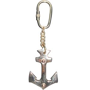 Porte-clés de poing de singe maritime nautique Top vente en laiton massif Vintage laiton 2025 nouveau Design artisanat indien article de haute qualité - Product Image 2