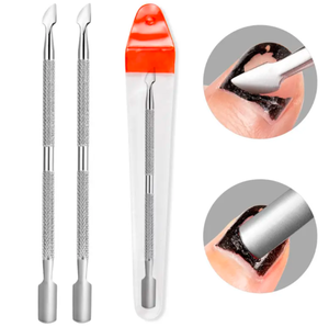 Professional Durable Manicure Pedicure Tool Grade Stainless Steel Cuticle Remover Pusher Tool By ANAAIF - Product Image 1