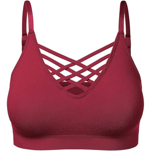 Haute qualité sur mesure beau dos Fitness Yoga soutien-gorge pour hauts de gymnastique Sports de plein air soutien-gorge à séchage rapide, femme vêtements de sport - Product Image 1