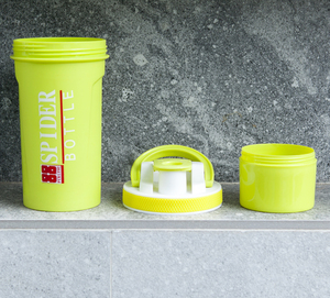 Gym Shaker Bottle Logotipo personalizado Taza mezcladora de proteínas 3 capas con almacenamiento BPA Free Mixing Grid 700ml Proveedor de Vietnam - Product Image 4