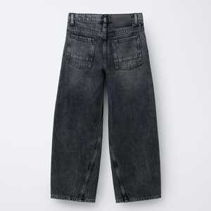 กางเกงยีนส์ขายาวสำหรับผู้ชายทรงแบ็กกี้สไตล์วินเทจผ้ายีนส์ทรงตรงเข้ารูปขาซักได้แบบเบา - Product Image 6