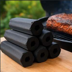 ถ่านก้อนกะลามะพร้าวทรงหกเหลี่ยมไร้ควันสำหรับบาร์บีคิวเผาไหม้เป็นเวลานาน - Product Image 4