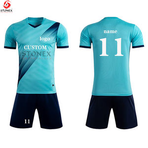 เสื้อฟุตบอลแบบสั่งทำชุดยูนิฟอร์มพิมพ์โลโก้ได้ตามต้องการ - Product Image 2