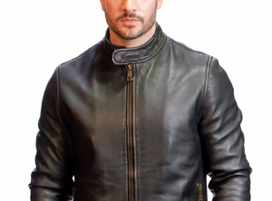 Chaqueta Universitaria Personalizada para Hombre en Lana Azul Cielo y Cuero Blanco - Uniforme para Partido de Béisbol con Logotipo - Product Image 6