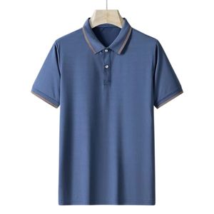 เสื้อเชิ้ตผู้ชายป้องกันริ้วรอย สีพื้นตามสั่ง แขนสั้น สไตล์ลำลอง ผ้าคอตตอนผสม คอปก สไตล์ไฮสตรีท คุณภาพสูง ODM - Product Image 3