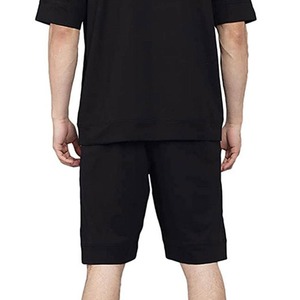 2025 nouveau design t-shirt ensemble court survêtement vêtements d'été pièce 2 t chemise et short ensemble pour hommes - Product Image 4