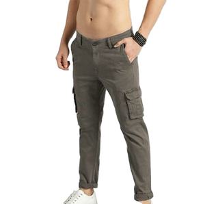กางเกงคาร์โก้ผู้ชายแบบลำลองมีกระเป๋าหลายเม็ดระบายอากาศได้ดีมีสไตล์ - Product Image 3
