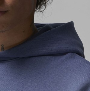 Sudaderas con capucha transpirables de color decente para hombre, ropa de calle mezclada de algodón básico, sudaderas con capucha de diseño personalizado de Color sólido para hombre a la mejor tarifa - Product Image 4