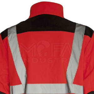 Veste de sécurité haut de gamme avec bandes réfléchissantes imperméable, respirante et confortable pour tous les environnements de travail - Product Image 6