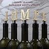 Gold Letter M Prosecco <b>Wine</b> Bottle Stopper Reusable Leak-Proof Accessory With Keep-Fresh Standard Gift for <b>Wine</b> Lovers - Product Image 4