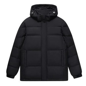 High Quality <b>Men's</b> Winter Parkas <b>White</b> Duck Coats with Hood Casual <b>Puffer</b> <b>Jackets</b> Windproof Canvas Outdoor Thicker Warmness - Product Image 2