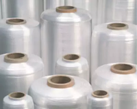 Nouveau film étirable PE de haute qualité 2024, 15-100 microns, transparent, imperméable, pour emballage et palettisation, ISO 9001:2015, découpe sur mesure