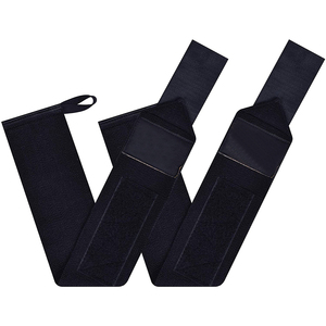 สายรัดข้อมือออกกำลังกายสีดำยืดได้สำหรับออกกำลังกายในยิมสำหรับออกกำลังกายในฤดูร้อน - Product Image 5