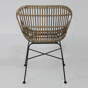 Chaise de jardin en teck d'extérieur avec structure en acier, écologique et durable, pour villa, parc, patio, café, restaurant et usage en station balnéaire - Product Image 4