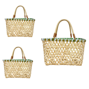 ARTÍCULO CALIENTE Encantadores bolsos de bambú de Vietnam Exhibiendo artesanía y sostenibilidad Perfecto para entusiastas de la moda - Product Image 1