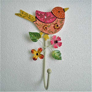 Iron Butterfly Decorative <b>Wall</b> <b>Hook</b> <b>key</b> hanger - Product Image 6