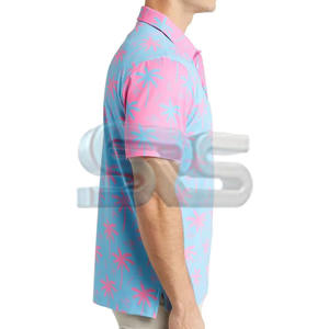 Camiseta Polo de moda para hombre con tela que absorbe la humedad, estilo de Golf de verano de alta calidad hecho a medida - Product Image 5