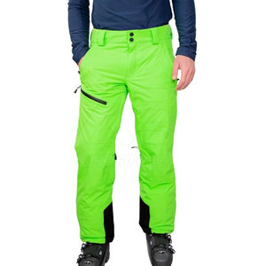 Pantalon de ski pour homme, vert, coupe-vent, respirant, long, 100% coton, coupe classique, vêtements d'extérieur pour adultes, 160g - Product Image 3