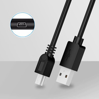 Kabel Mini USB ELE-GATE V3 WI.01.3 3M PVC untuk Transfer Data Cepat Pengisian Daya Cepat 3A Pilihan Panjang Beragam 1m 1.8m 8m 10m