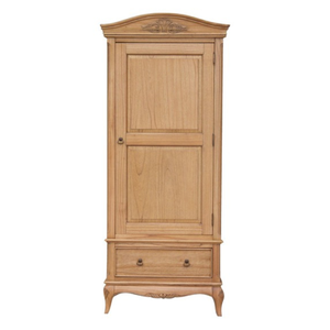 Armario minimalista de madera maciza con acabado natural y Diseño Contemporáneo para muebles de hogar modernos y almacenamiento de habitaciones de hotel - Product Image 3