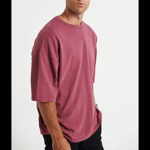 100% algodón manga corta de talla grande Vintage gráfico Ringer camiseta personalizada impresa Hip Hop Streetwear para hombres Oversize DTG camiseta - Product Image 4