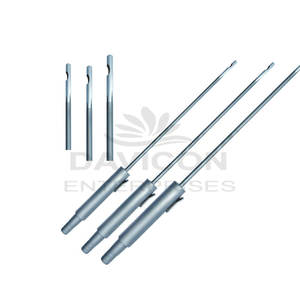 บริการ OEM ผลิตตามสั่ง เข็มเจาะแบบแมนนวลหลากสี คุณภาพระดับมืออาชีพ ทำจากสแตนเลส ใช้ซ้ำได้ สำหรับการผ่าตัด - Product Image 1