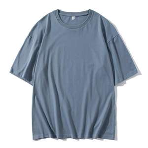 Vente en gros t-shirt décontracté pour hommes, coupe carrée, Streetwear, surdimensionné - Product Image 5