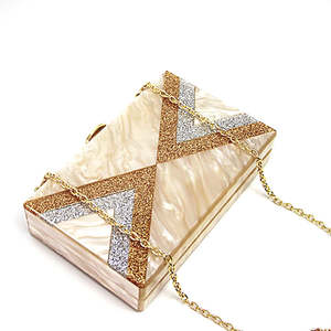 Bolsos de mano de resina, bolso de acrílico, bandolera para mujer, bolsos de mano para novia, bolsos de mano para mujer, regalo de aniversario, regalos de boda para ella - Product Image 4