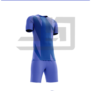 Tenue de match de football personnalisée 100 % polyester respirante et légère, ensemble maillot et short pour clubs, académies et tournois - Product Image 2