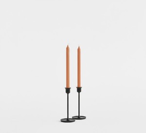 Terracotta Taper <b>Candles</b> – <b>Set</b> of 2 they are ideal for dining tables, living rooms, bedrooms, balconies, weddings. - Product Image 3