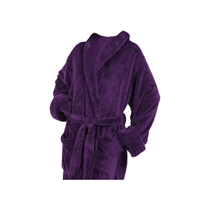 เสื้อคลุมอาบน้ำผ้าฝ้าย100% ไซส์ใหญ่พิเศษสำหรับผู้หญิง - Product Image 4