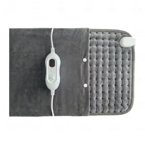 Washable electric heating pads Overheat protection Remote LED Controller Super Cosy Fleece Popular thermal heating pad