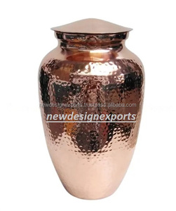 Urnes en cuivre pur pour cendres d'adulte, urnes de crémation et commémorative pour cendres humaines - Product Image 2
