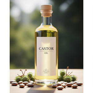 Huile de ricin de marque privée OEM pour les soins de la peau Formulations cosmétiques de soins capillaires Approvisionnement en vrac - Product Image 1
