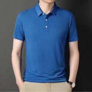 T-shirt polo pour homme à manches courtes 100% coton de haute qualité - Product Image 4