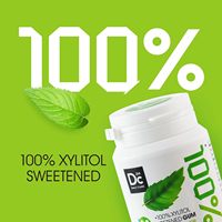 100% Xylitol 90g une bouteille DC24 chewing-gum saveur menthe verte chewing-gum