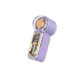 Mini Ventilador Portátil de Mano con Pantalla LED, 22000 RPM, Viento Fuerte, para Viajes, Oficina, Verano - Product Image 1