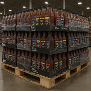 เครื่องดื่มเย็นบรรจุขวดใบชาเย็นใบบริสุทธิ์ทำจากใบชาจริงเหมาะสำหรับร้านอาหารและซูเปอร์มาร์เก็ต - Product Image 1