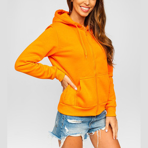 Sweat-shirts décontractés en toile polyester/coton OEM en gros, haute qualité 360 g/m², col à capuche uni respirant pour hommes et femmes - Product Image 3