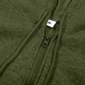 Ensemble de survêtement d'hiver à capuche grande taille pour femmes athlétique 2 pièces plaine décontracté fermeture éclair à manches longues tenue de jogging - Product Image 5