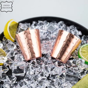 100% Pure Copper <b>Cup</b> Drinkware Hammered Copper Tumblers Customized Sizes <b>Cups</b> for Ayurveda Health Benefits - Product Image 4